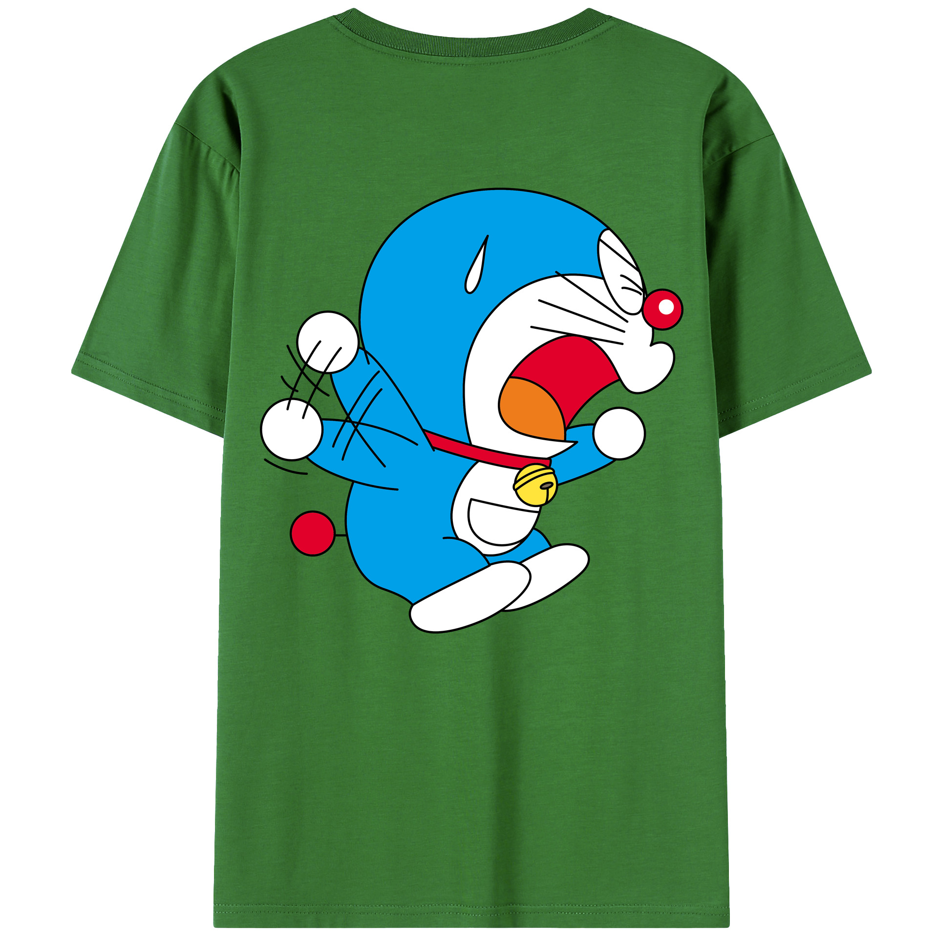 （画像用） ドラえもん Doraemon レディース半袖Tシャツ(バックプリント)